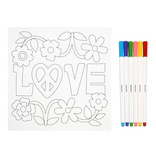 Love Coloring Board Kit by Creatology&#x2122;